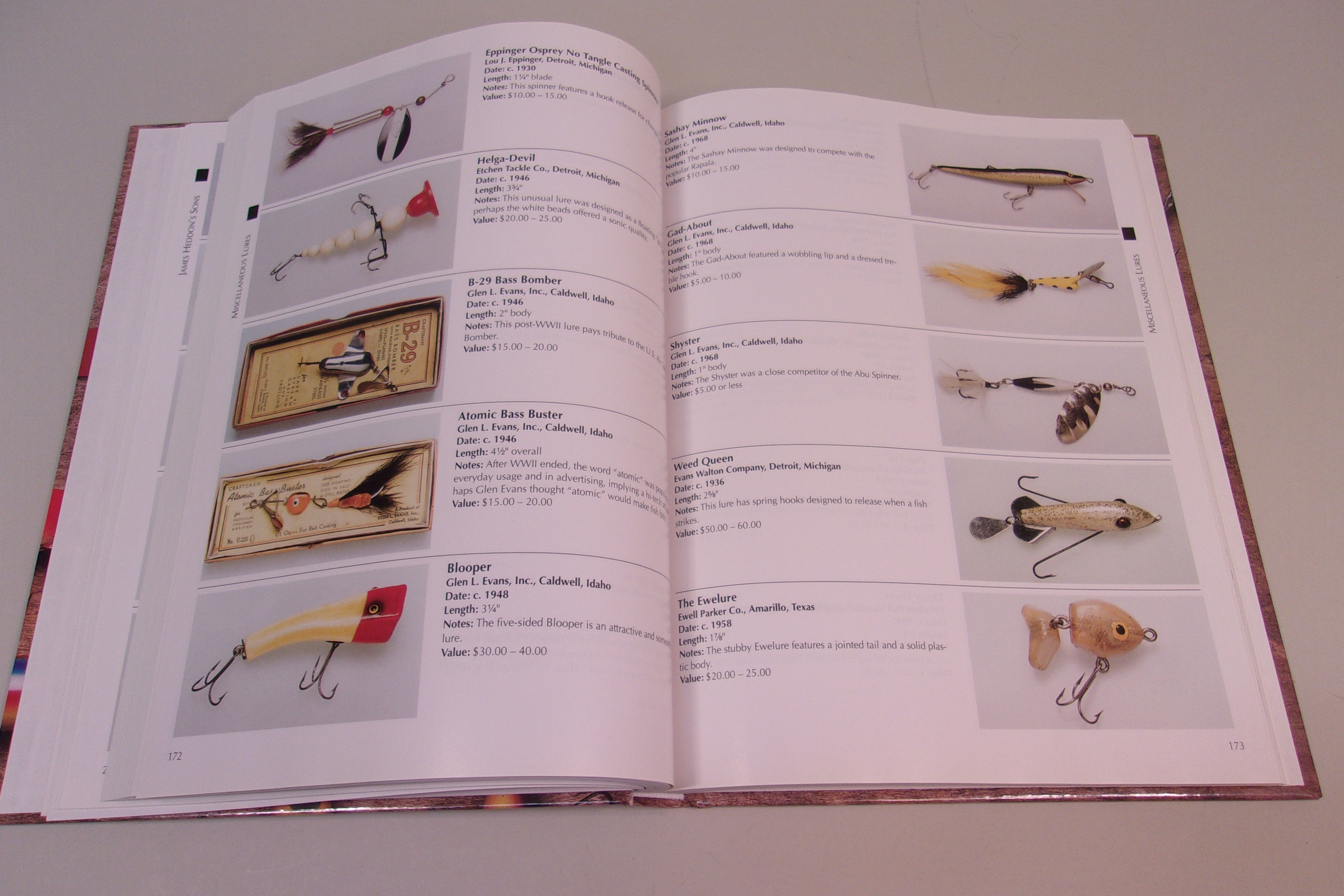 The Encyclopedia of Old Fishing Lures: Made in North America: Slade, Robert  A: 9781425115234: : Books