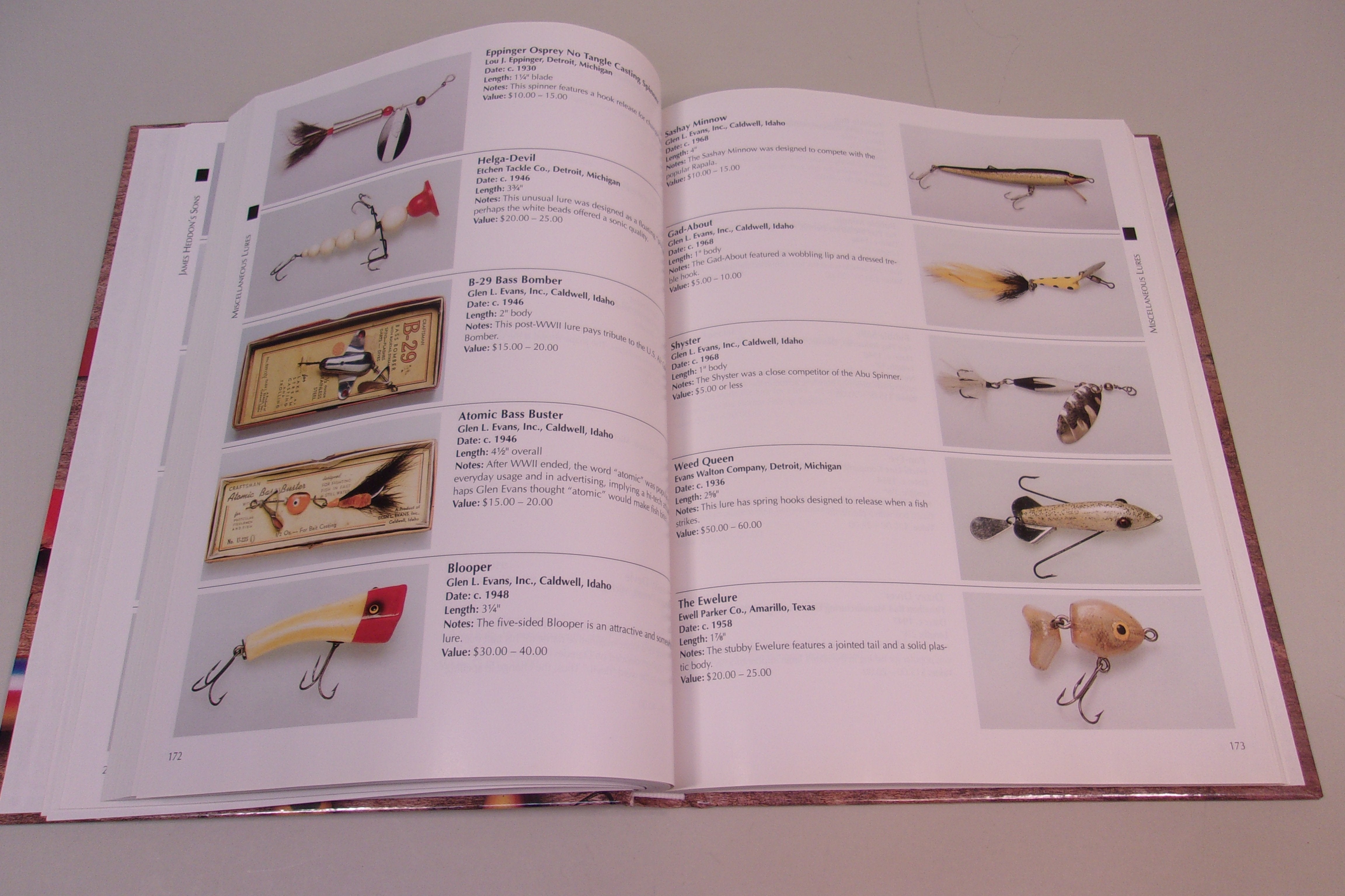 The Encyclopedia of Old Fishing Lures: Made in North America: Slade, Robert  A: 9781425115234: Books 