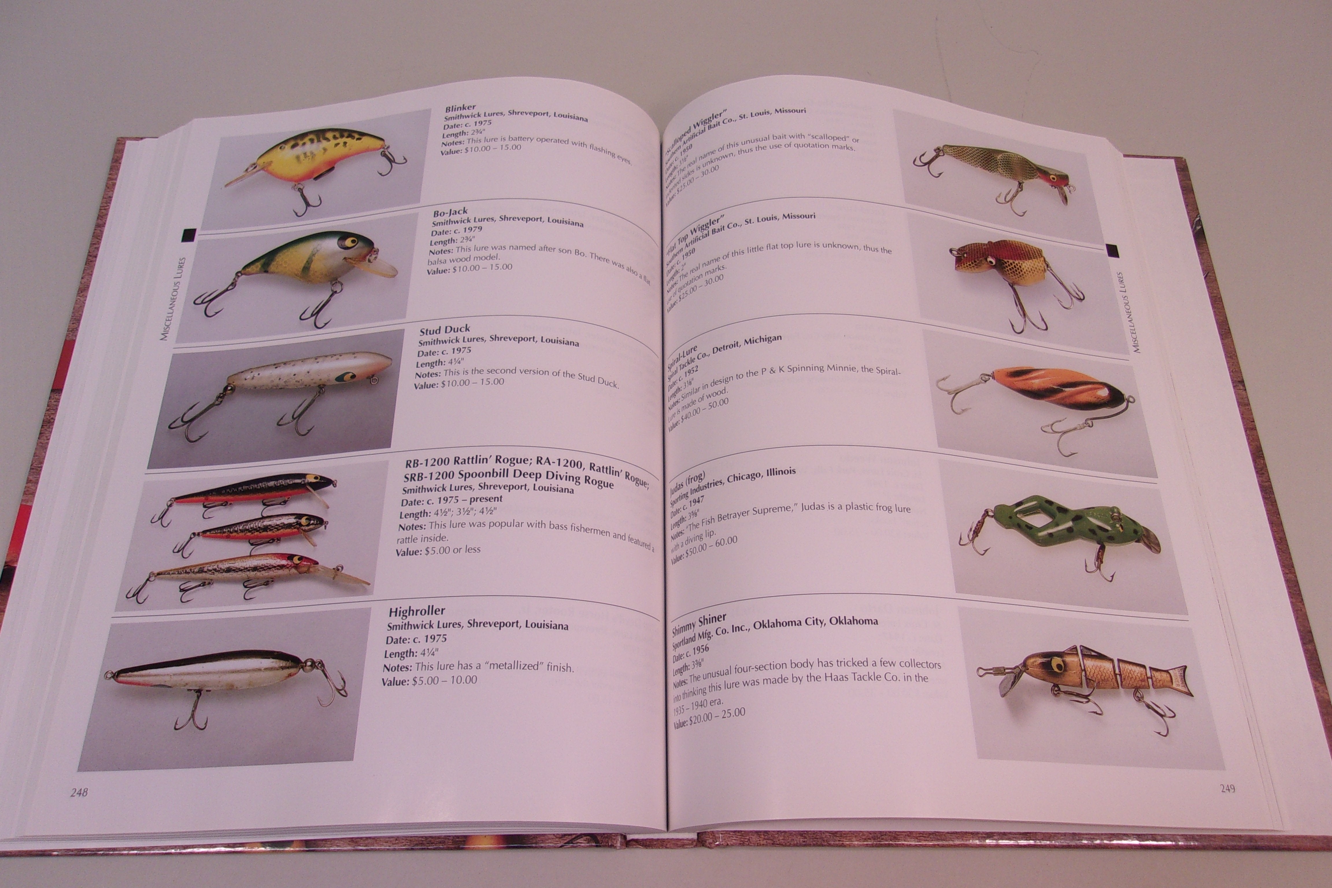 The Encyclopedia of Old Fishing Lures: Made in North America: Slade, Robert  A: 9781425115234: : Books