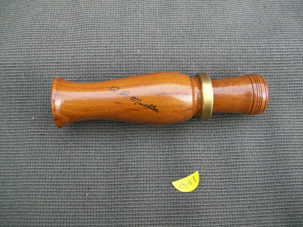 R. P. Mueller Wooden Duck Call