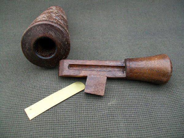 Carved Don Faigley Duck Call, Ohio