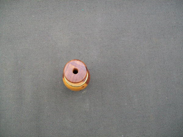 Sam McKoone Wooden Duck Call, with letter from carver