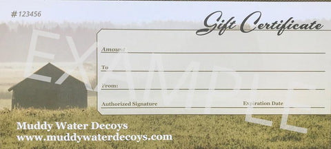 Gift Certificates
