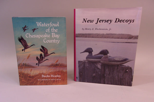 Two Books- Waterfowl of the Chesapeake Bay Country & New Jersey Decoys