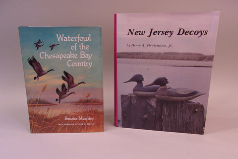 Two Books- Waterfowl of the Chesapeake Bay Country & New Jersey Decoys