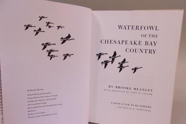 Two Books- Waterfowl of the Chesapeake Bay Country & New Jersey Decoys