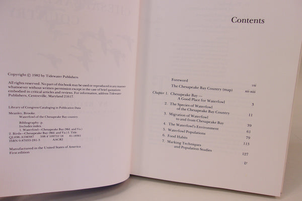 Two Books- Waterfowl of the Chesapeake Bay Country & New Jersey Decoys