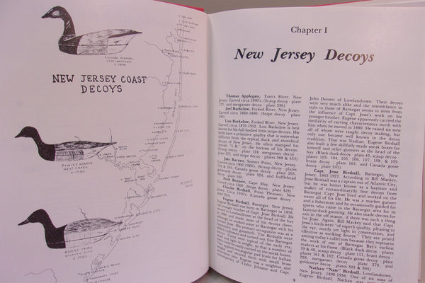 Two Books- Waterfowl of the Chesapeake Bay Country & New Jersey Decoys