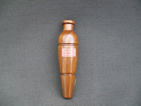 Sure Shot Predator Call - 1967, Like New Condition