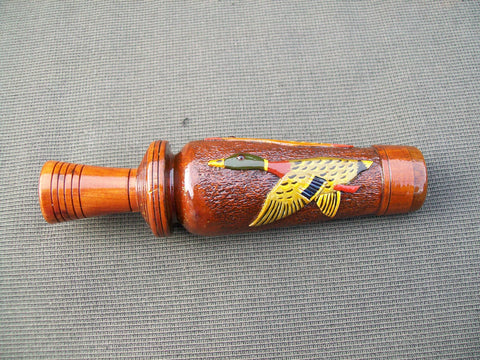 Tom Swanson Carved Duck Call, Perdew Style