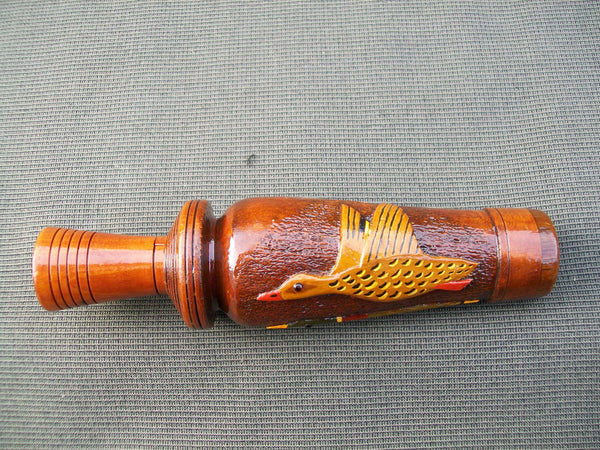 Tom Swanson Carved Duck Call, Perdew Style