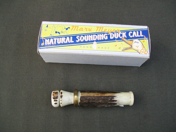Marv Meyer Antler Duck Call in Box (#H62)