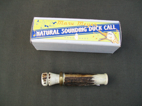 Marv Meyer Antler Duck Call in Box (#H62)