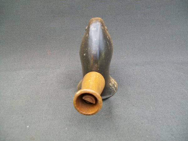 Unique Duck Head Paperweight with Duck Call  (#H63)