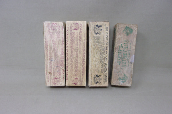 Lot of 4 Herters Calls in boxes