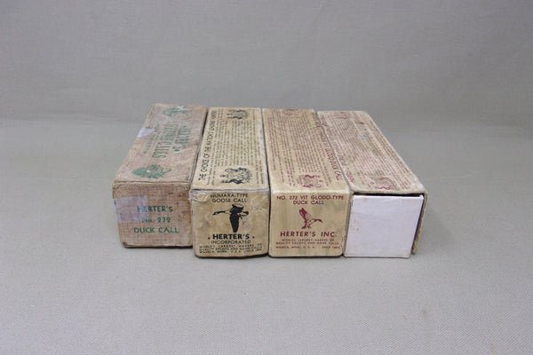 Lot of 4 Herters Calls in boxes