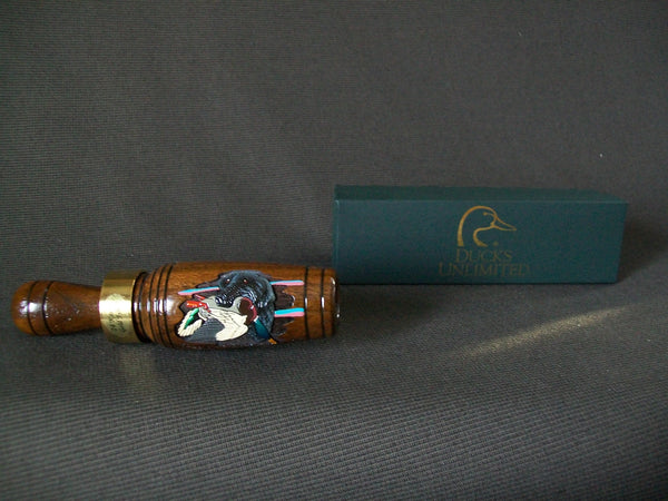 Original hand painted Joe Bucher Duck Call in box