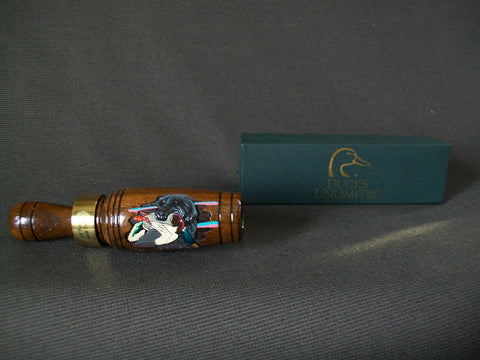 Original hand painted Joe Bucher Duck Call in box