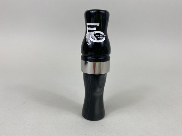 Folklore's First Call- The Outlaw Pearl Black Canada Goose Call(#JT4)