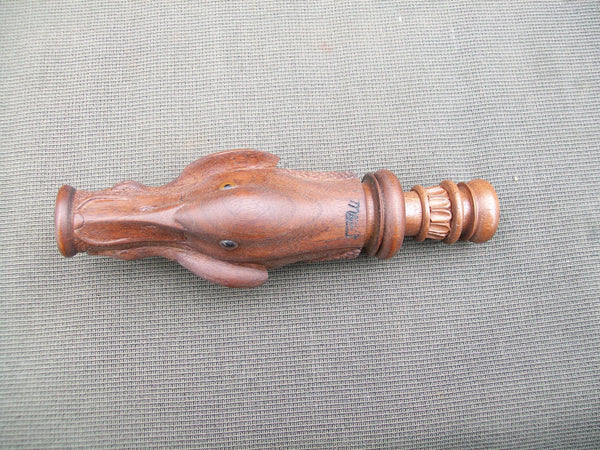 Marv Meyer Fancy Hand Carved Wooden Duck Call