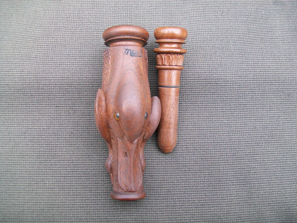 Marv Meyer Fancy Hand Carved Wooden Duck Call