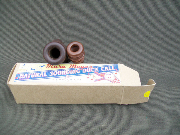 Marv Meyer Fancy Hand Carved Wooden Duck Call