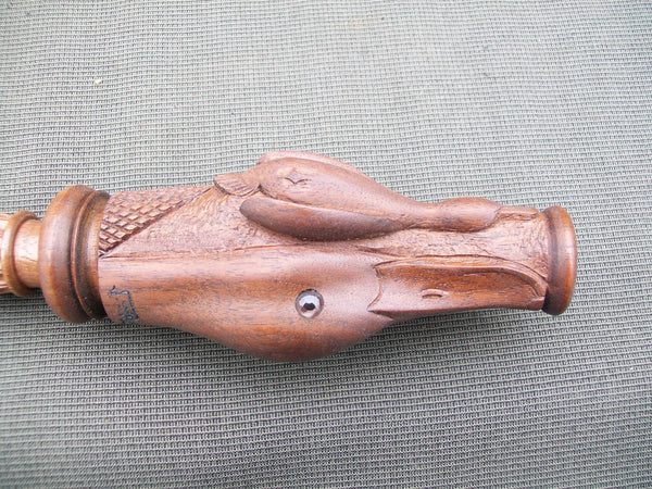 Marv Meyer Fancy Hand Carved Wooden Duck Call