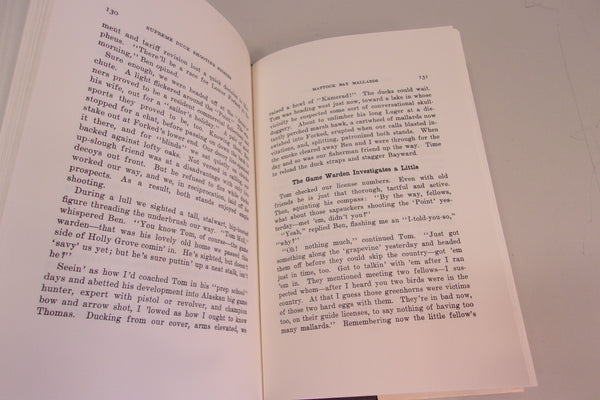 Lot of 2 Books- Supreme Duck Shooting Stories, and The Grand Passage