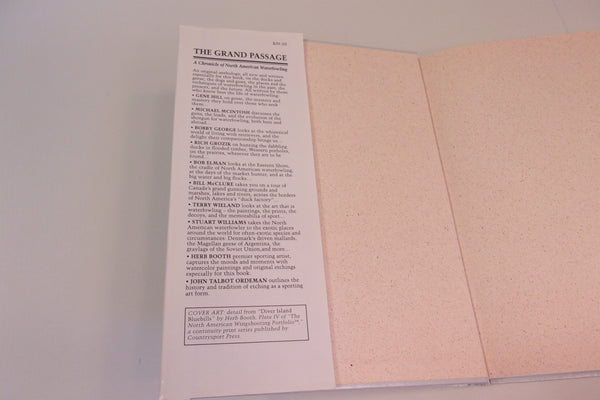 Lot of 2 Books- Supreme Duck Shooting Stories, and The Grand Passage