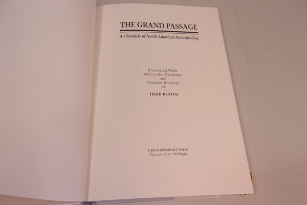 Lot of 2 Books- Supreme Duck Shooting Stories, and The Grand Passage