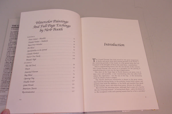 Lot of 2 Books- Supreme Duck Shooting Stories, and The Grand Passage