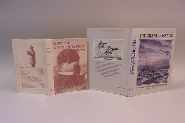 Lot of 2 Books- Supreme Duck Shooting Stories, and The Grand Passage