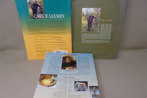 Lot of 3 Books- Old Fishing Lures (2), and Collecting Toys