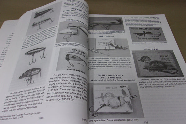 Lot of 3 Books- Old Fishing Lures (2), and Collecting Toys