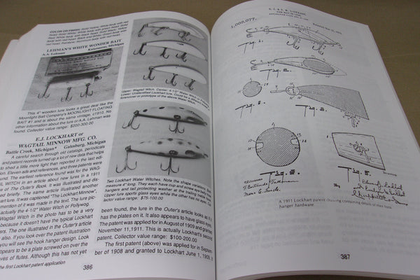 Lot of 3 Books- Old Fishing Lures (2), and Collecting Toys