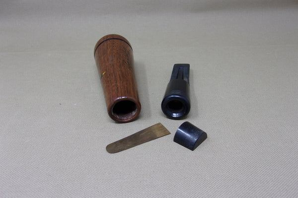 Glynn Scobey Duck Call- signed, painted mallard on barrel  (#Q11)