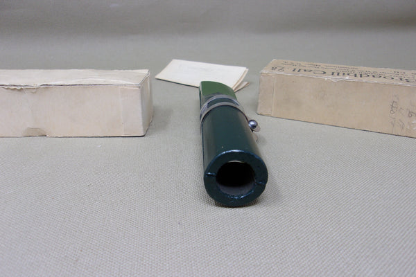 N.C. Hansen Co. Broadbill Call in box with Paperwork  (#Q12)