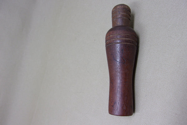 Vintage Wood Duck Call- unknown carver  (#Q5)