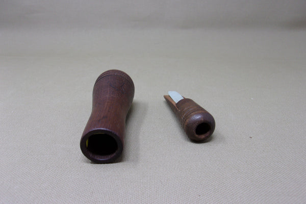 Vintage Wood Duck Call- unknown carver  (#Q5)
