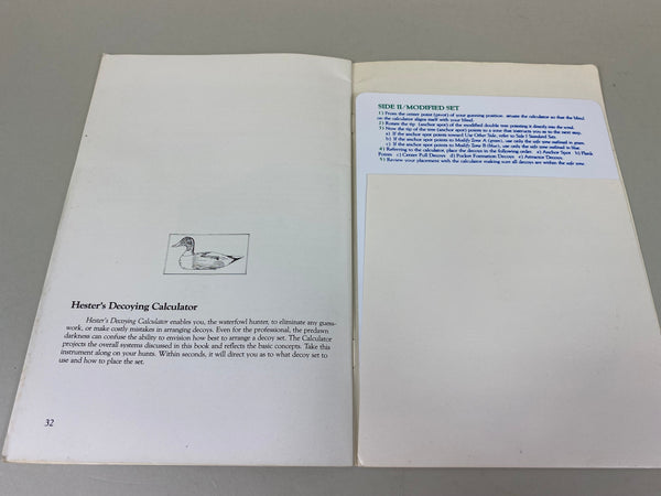 The Secrets of Decoying Ducks & Geese, by Bob Hester