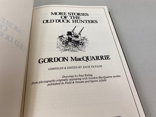Stories of the Old Duck Hunters- Trilogy, by Gordon MacQuarrie