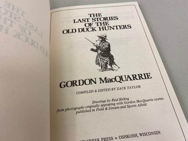 Stories of the Old Duck Hunters- Trilogy, by Gordon MacQuarrie