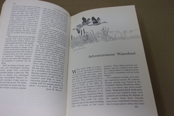 Waterfowl Tomorrow- United States Dept of The Interior