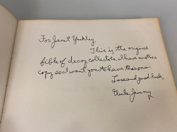 Two Books- L.T.Ward & Bros. Wildfowl Counterfeiters & Wild Fowl Decoys