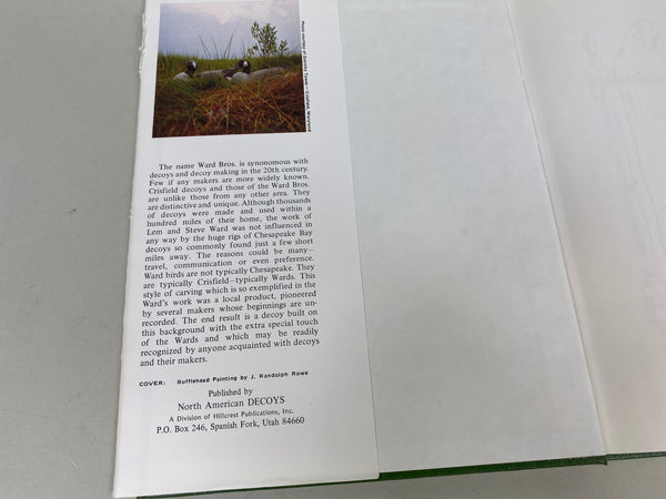 Two Books- L.T.Ward & Bros. Wildfowl Counterfeiters & Wild Fowl Decoys