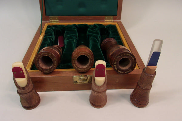 3 Royal Game Calls in Original Display Case (#X1)
