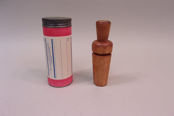 Oscar Quam Octagon Duck Call, Original Shipping Tube and Paperwork (#X26)