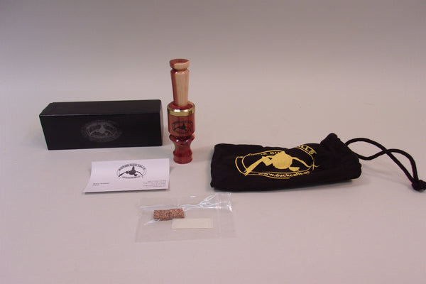 Watkins Swamp Bore Duck Call, Box, Signed (#X34)