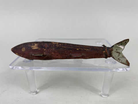 Vintage Small Fish Spearing Decoy, 1930's (#X85)
