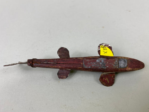 Vintage Small Fish Spearing Decoy, 1930's (#X85)